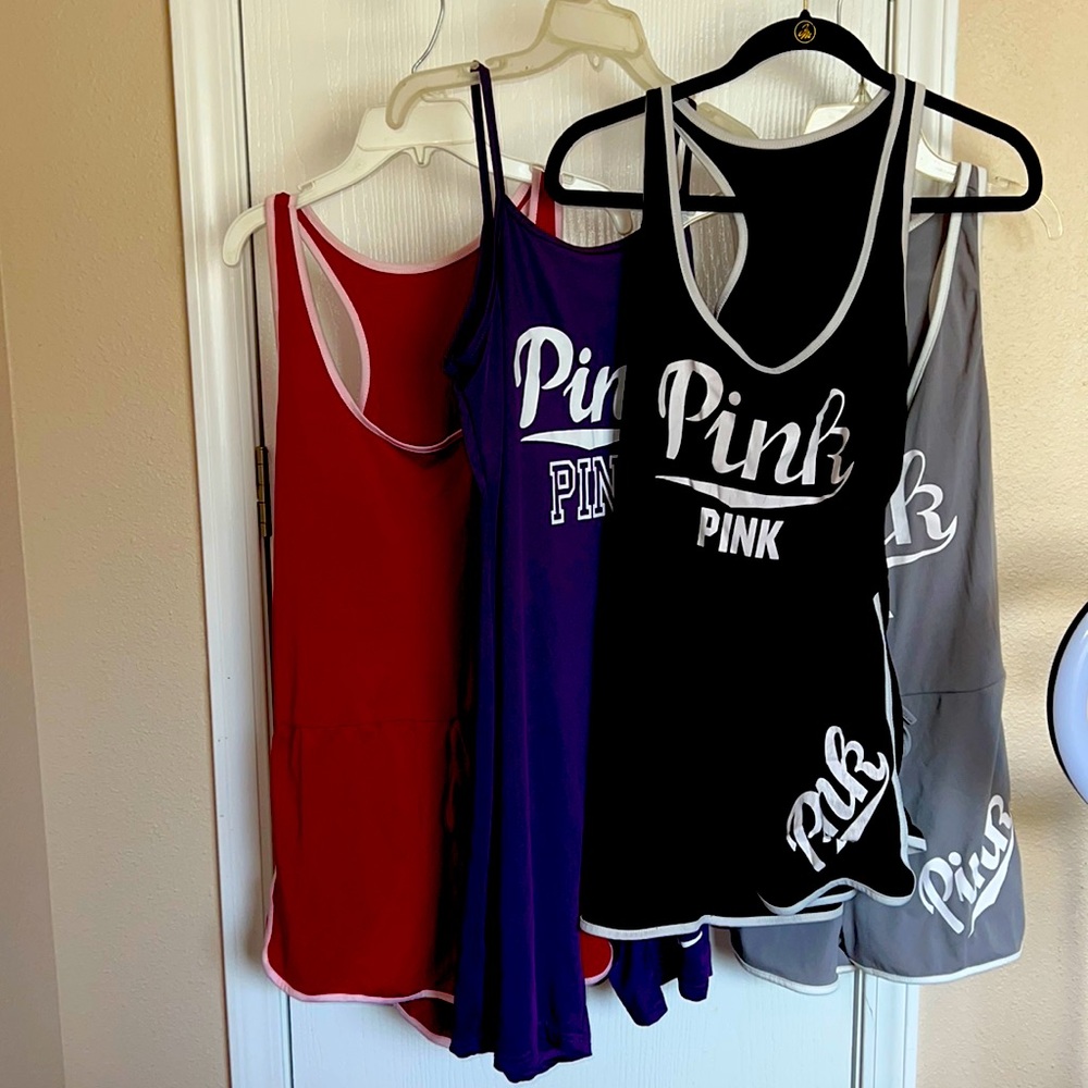 Pink XL one piece for women